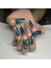 リノリー 仙台駅西口店(rinory)/スカルプワンカラーアート２本