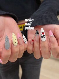 y2k 個性派　海外ネイル