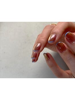 ショートネイルデザインが豊富