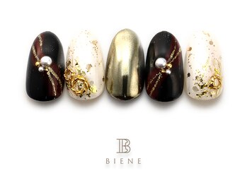 ビーネ 品川 高輪店(BIENE)/2026年新春ネイル(成人式)-3