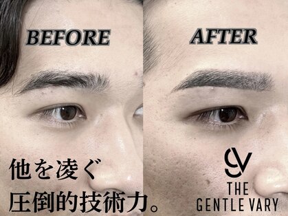 【THE GENTLE VARY平野】眉毛サロン/メンズ眉毛/メンズアイブロウ/メンズ/眉毛専門店の写真