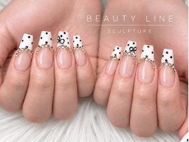 スカルプ☆彡フレンチネイル