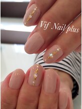 ヴィフネイルプラス(Vif Nail plus)/シンプルデザイン