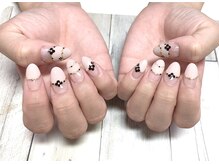 ビューティーサロン ココ多治見店(Beauty salon COCO)/丸フレンチ×お花