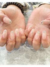 リンネ(Rinne)/シンプルキラキラネイル