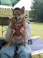 福山整骨院 キャンプに愛犬と来ました!