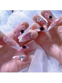 フレンチワンホンネイル