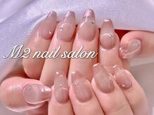 エムズ ネイルサロン(M2)/マグネットミラーフレンチ