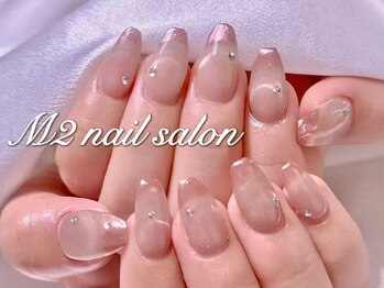 エムズ ネイルサロン(M2)/マグネットミラーフレンチ