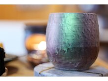 寧 上野/和の陶器でお飲み物のおもてなし