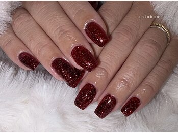 フラッシュネイル　【ボルドー】