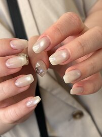 クリアなちゅるちゅるマグネット