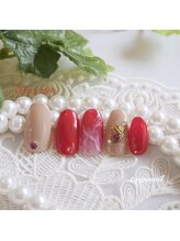 たゆ ネイル(たゆnail)/華やかネイル