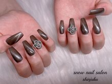 スノーネイルサロン 新宿店(Snow nail salon)/別途パーツ購入