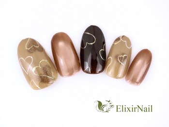 エリクサーネイル 渋谷(Elixir Nail)/定額bカジュアル/クーポン使用