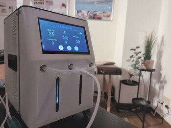 ヨサパークサティ 天王寺店(YOSAPARK Sati)の写真/HHO高濃度水素酸素を毎分900ml吸引できる贅沢!水素の力で体内の悪玉活性酸素を除去し、若々しい見た目に♪
