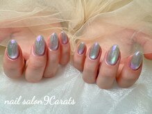 ナインカラット 神田店(9 Carats)/マグネットオーロラミラーネイル