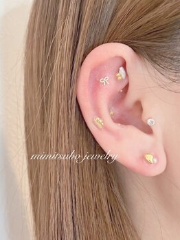 ミレーヴ(MiReve)/耳つぼジュエリー7粒