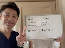 まもる整体サロン 山口店/痩身・ダイエットによる成果