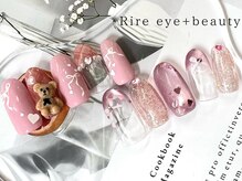 リール アイプラスビューティー(Rire eye + beauty)/ガーリーフレンチ定額制￥6980