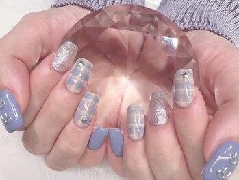 秋のチェックデザイン