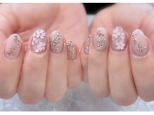 ディアリーネイル(Dearly Nail)/桜ネイル