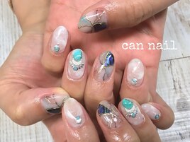 シェルネイル！ターコイズ♪