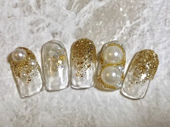 ネイルサロン ウノ 湘南平塚(UNO)/evolutionラメグラ