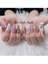 マイ スタイル ネイルズ(My Style Nails)/デザインスカルプ１２０分コース