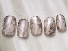 アイネイルズ 天神今泉店(I-nails)/【sana.i】大理石インクネイル