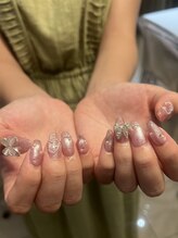 アヤネイルズ アンド アイラッシュ(AYA NAILZ.＆Eyelash)/マグネットでキラキラネイル♪