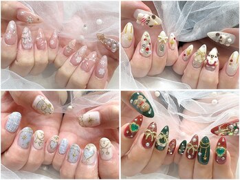 ナーズ(NERD'S)/クリスマスネイル☆