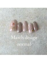 エトワールネイル 高崎筑縄町店(Etoile nail)/25年3月ノーマルハンド定額