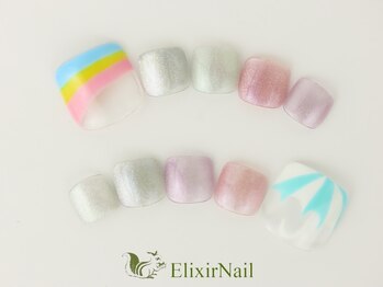 エリクサーネイル 神田(Elixir Nail)/やり放題/クーポン使用