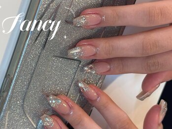 ファンシー 新宿店(Fancy)/クリスマス/冬ネイル/ツイード