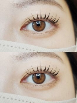 ミントラッシュ 町田店の写真/【初回限定】《¥4900次世代まつ毛パーマ★パリジェンヌラッシュリフト》コーティング付♪自然に長く美しく