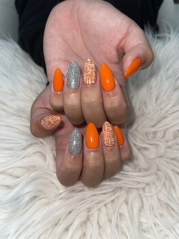 ソラール(SOLAR)/ツイード柄ネイル♪