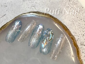 プティネイル(Puti Nail)の写真/【初回オフ無料/何度でも同価格♪新宿駅近】プレミアムジェルコース¥8250★可愛いネイルで気分もup♪