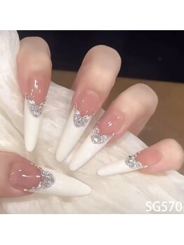 AI Nail BOX/上品ロングネイル