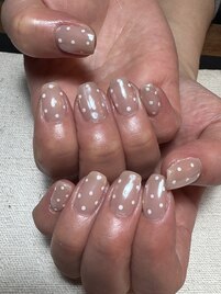 オーロラドットネイル