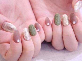 ラルネイル 大宮(Lull. nail)/*カジュアル*ニット*