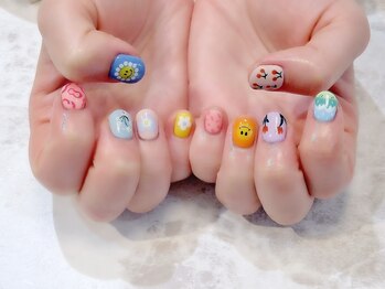 ラルネイル 大宮(Lull. nail)/#手描きアート##POP