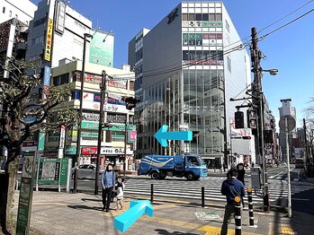 ベリーラッシュ 千葉駅前店(VeryLash)/道案内5　【大きな交差点】