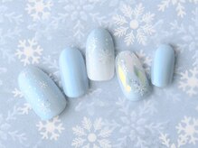 ダッシングディバ 新百合ヶ丘オーパ店(DASHING　DIVA)/雪の結晶アート