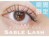 【4月5月限定♪アイシャンプー付】セーブルラッシュ100本　4500円→4300円