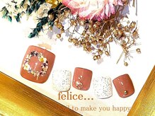 ネイルサロン フェリーチェ(felice)の雰囲気（ハンド・フットネイル同時施術OK[春日部/フィルイン/ニュアンス]）
