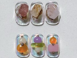 天然石ネイル