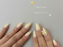 ランドネイル 天神(LANDNAIL)/イエローチーク*・○
