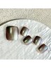 【今どきネイル♪】フットネイル｜ミラーマグネットネイル ￥12840