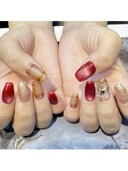 オージェイプラス(OJ+)/秋ネイル